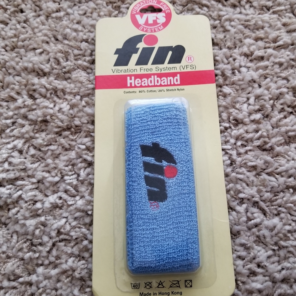 2 FIN VFS Sports Tennis Headbands